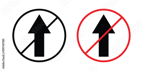 No entry sign - vector illustration eps10