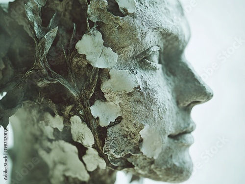 plaster statues