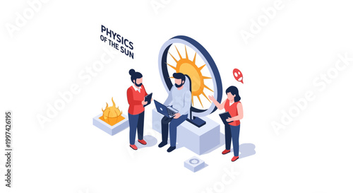 Scientists Studying the Suns Physics with Advanced Technology.