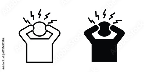 Tension icon - vector illustration eps10