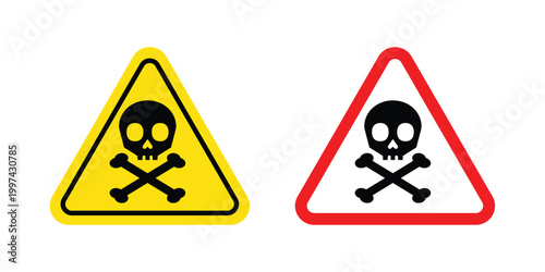 Toxic sign - vector illustration eps10