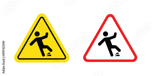 Free Download Wet Floor sign - vector illustration eps10 - GFXLoad