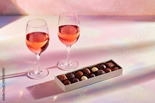 Pairing Chocolates With Rose Wine for a Sweet Tasting Experience After Sunset