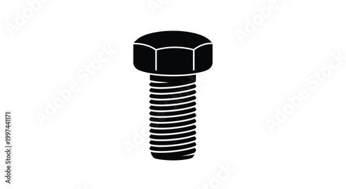 bolt silhouette on white background high quality professional