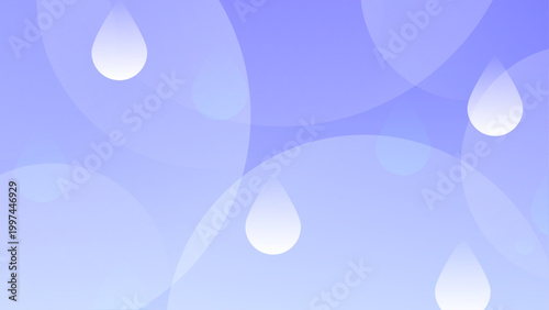  青 グラデーション 雨 水滴 パターン 抽象 背景 イラスト