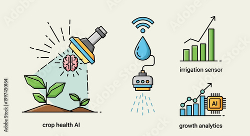 Smart Farm Technology and Growth Analytics.