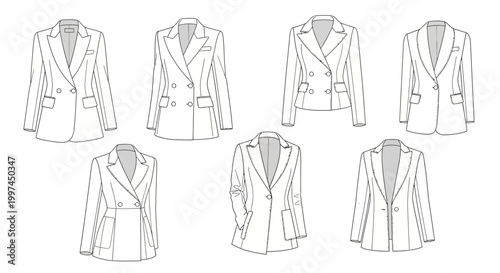 Variety of Blazers for Women Fashion.