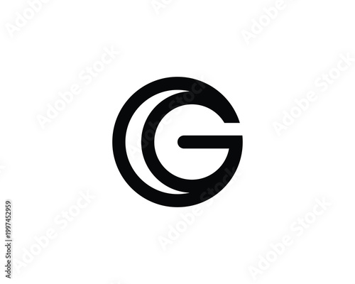 GG Logo Design. GG