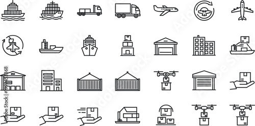 Flat natural disaster vector icon set with vibrant climate risk and emergency alert symbols for modern safety app design