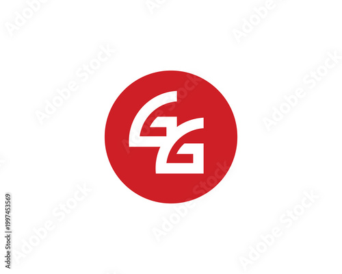 GG Logo Design. GG