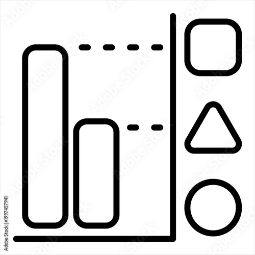Indicator Single Icon Line Black