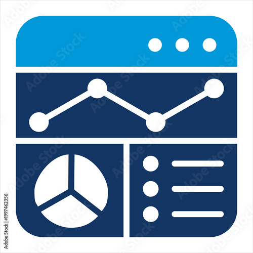 Dashboard Single Icon Glyph Color