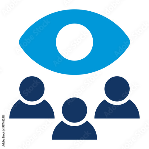 Reconnaissance Single Icon Glyph Color