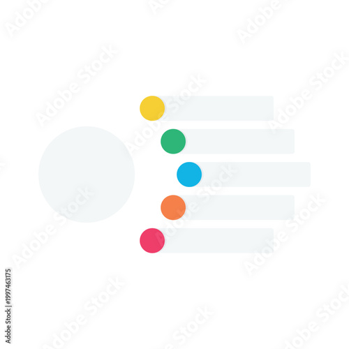 Text box vector illustration on a white background