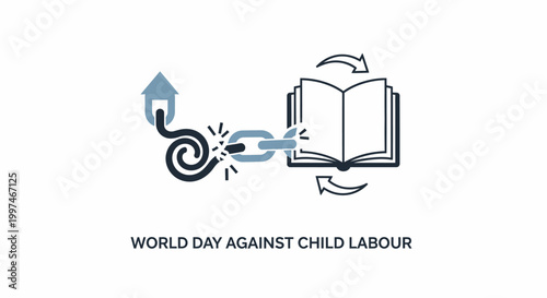 World Day Against Child Labour Awareness.