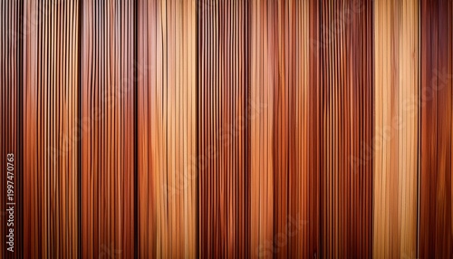 wooden wall made of vertical panels line slats made of wood for a modern interior timber planks for cladding facades or fences material for cladding in construction