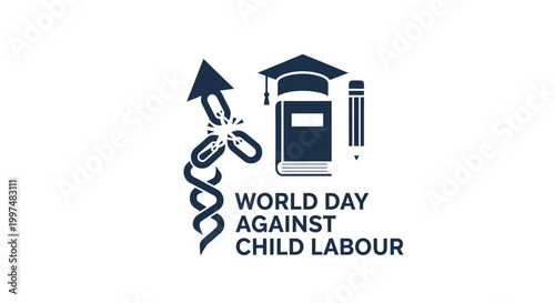 World Day Against Child Labour Logo.