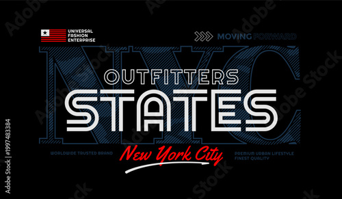 Modern and stylish typography slogan. Colorful abstract design vector illustration for print t shirt, typography, apparels, background, poster, banners and other uses.