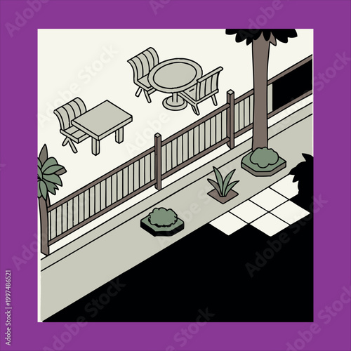 Smart fertilizers - isometric illustration