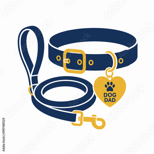 Dog Collar Leash and 