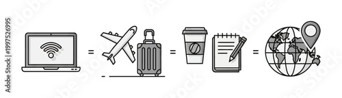 Unlock global travel adventures the modern formula for digital nomads combining remote work, seamless planning, and worldwide exploration from any location