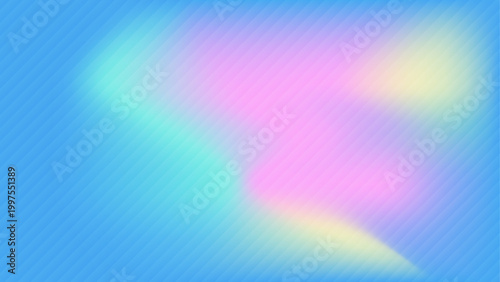 Abstract gradient background a vibrant spectrum of pastel colors