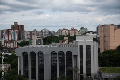 urban landscape of Santa Maria RS, southern Brazil.