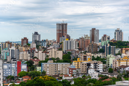 urban landscape of Santa Maria RS, southern Brazil.