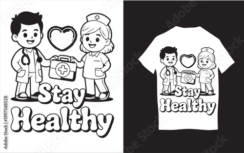 WORLLD HEALTH DAY t shirt design