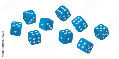 Game dice icons outline filled vector, styles gambling board game symbols dots cubes minimal isolated illustration set design elements collection