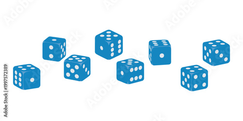 Game dice icons outline filled vector, styles gambling board game symbols dots cubes minimal isolated illustration set design elements collection