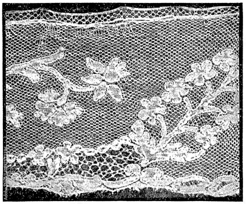 Obraz na plátně Handmade lace
