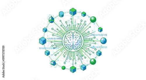 Artificial Intelligence Network Connecting to the Human Brain