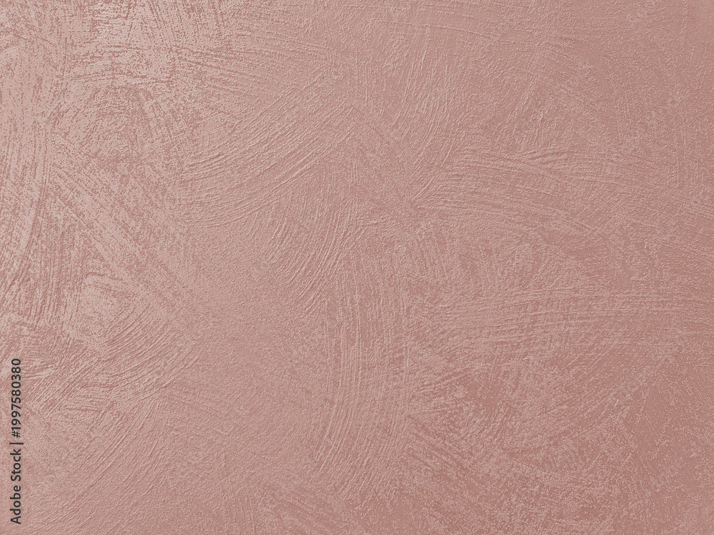 Fototapeta premium Blush pink stucco background with swirl brush marks and organic pattern