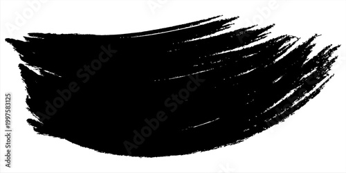 Analog touch material. The texture of the brush is beautiful. Wave pattern. Brush set. Original work. Grungy painted objects.