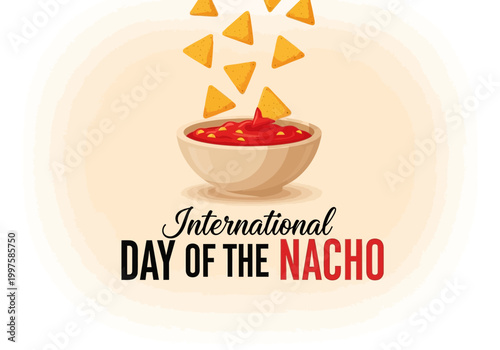 International day of the nacho celebration graphic