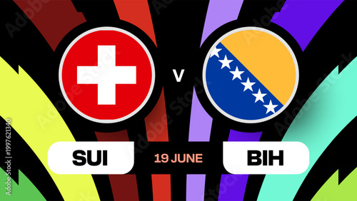 Switzerland versus Bosnia Herzegovina Football 2026 Match Announcement for a Dynamic Qualification Tournament Football 2026 Event