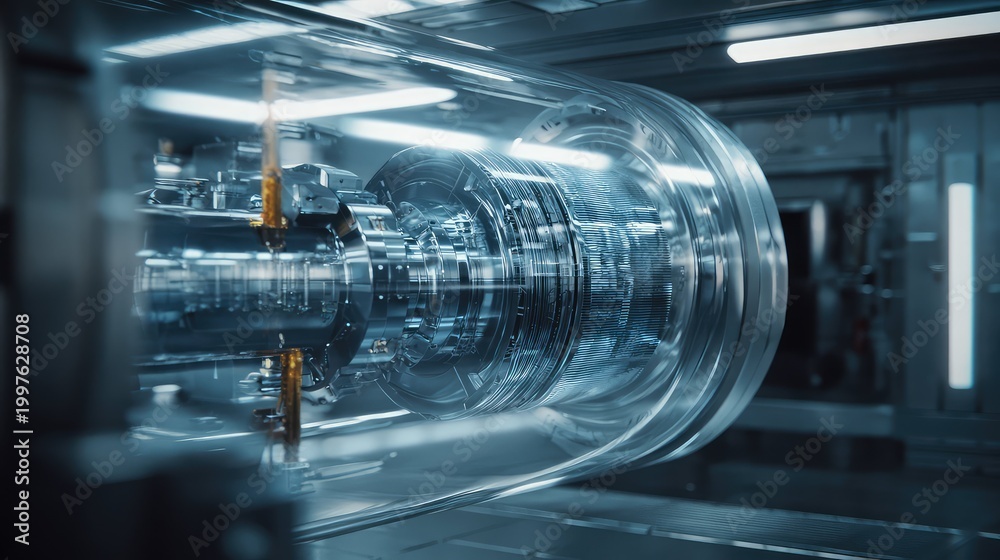 Obraz premium Advanced engine core powering industrial technology research