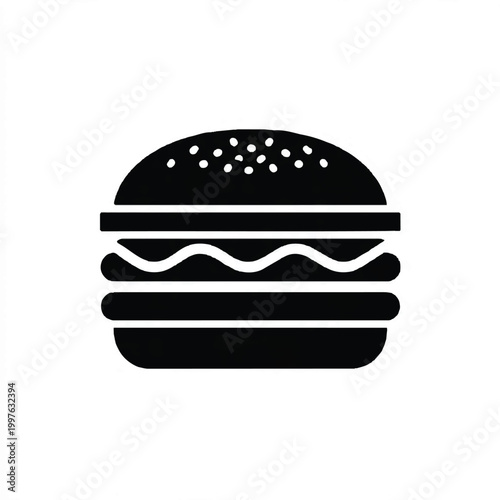 hamburger vector illustration