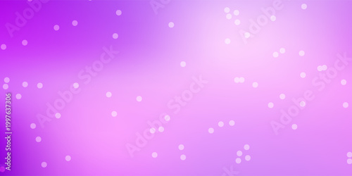 Abstract vibrant purple and pink bokeh vector background with a smooth gradient blend, diffused out-of-focus highlights, and glowing light effects.