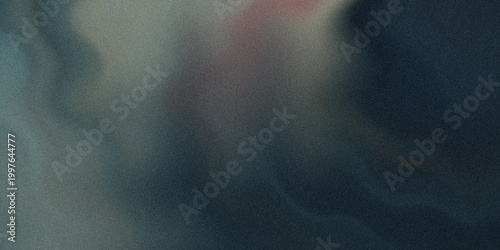 Quadro su tela Dark blue and red watercolor texture on colored background