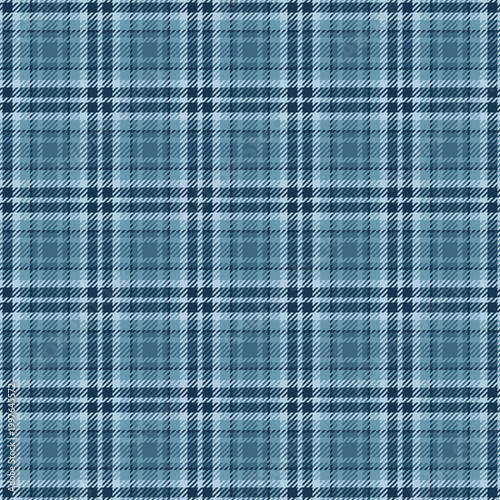 Symmetry seamless vector tartan, throw texture check plaid. Man pattern textile background fabric in cyan and light colors.