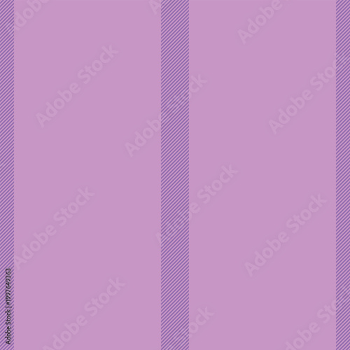 1970s vector vertical seamless, periodic background stripe pattern. Pastel lines texture fabric textile in pastel and violet colors.
