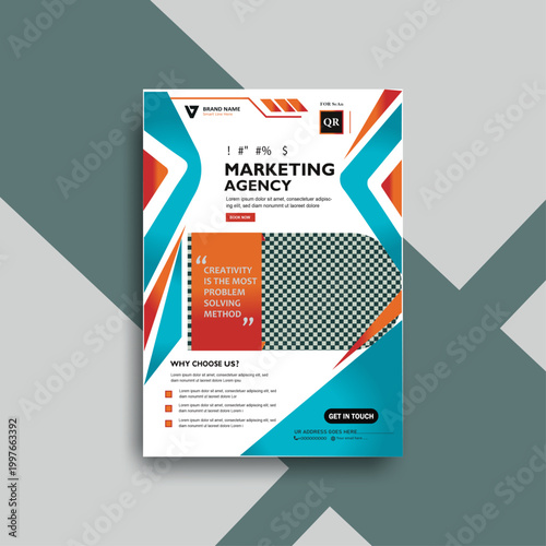 Creative Business Promotion Flyer Design for Digital Marketing Services and Online Branding