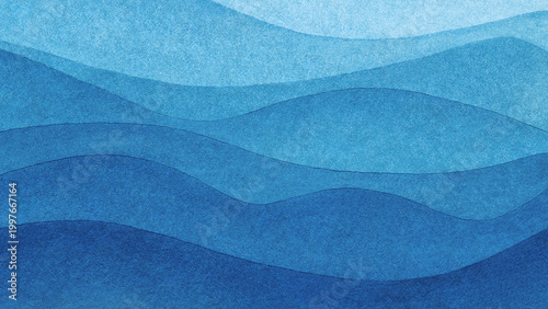 Schilderij op canvas Blue azure turquoise abstract watercolor background for textures backgrounds and web banners design