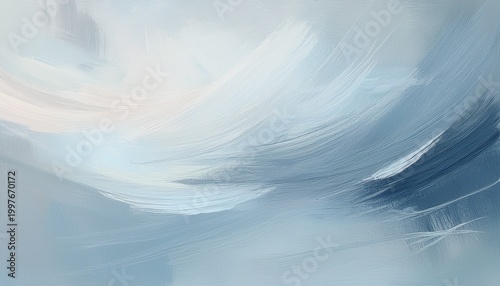 light grayish blue abstract background with subtle hand drawn brush strokes creating textured and calming artistic effect in soft pastel tones
