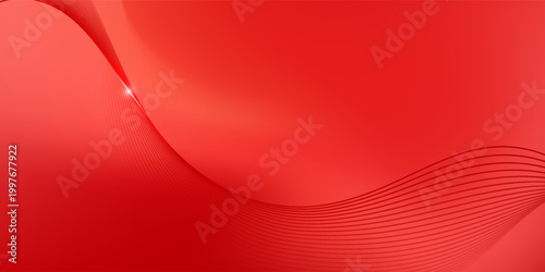 Luxury royal red gradient background. Smooth transitions, vibrant and dynamic effect. For Christmas, Valentine Day cards and modern branding and packaging. Vector illustration, EPS 10.