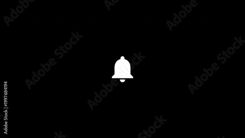 Subscribe Like Bell Icons Alpha Channel Video