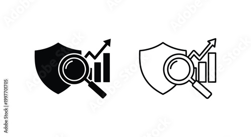 Cybersecurity Trends & Threat Intelligence Solutions 2024 Vector