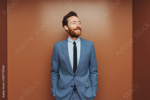 picturesque american city adorned with festive christmas banners and twinkling garlands main street is beautifully